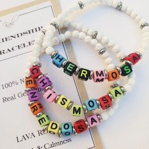 NWT BEST FRIENDS FRIENDSHIP BRACELETS LATINA LATINX BEAUTIFUL SET OF 3